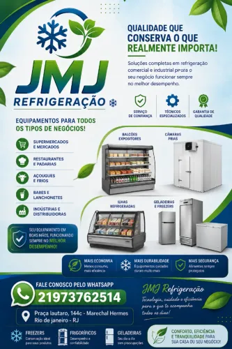 refrigeração comercial, residencial e industrial