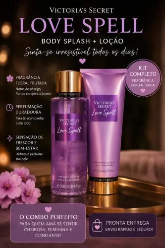 Body splash e loção perfumada Victoria?s Secret