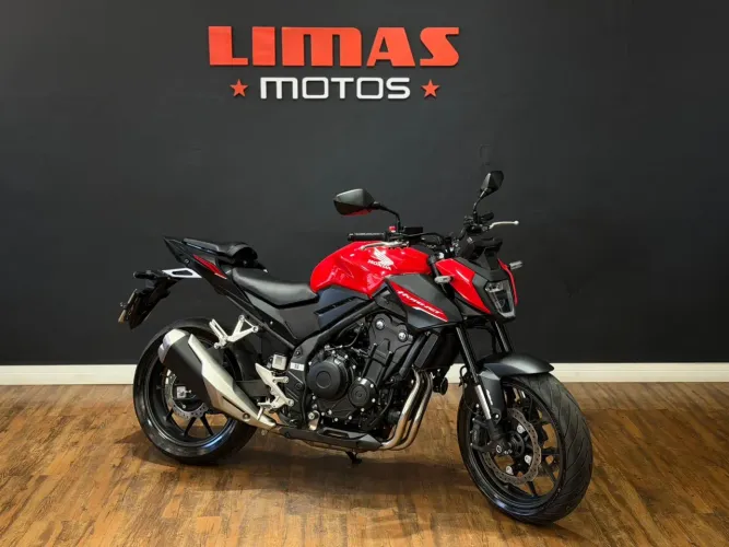 Hornet 500 Vermelha 2026 ABS - Apenas 2.400 KM.