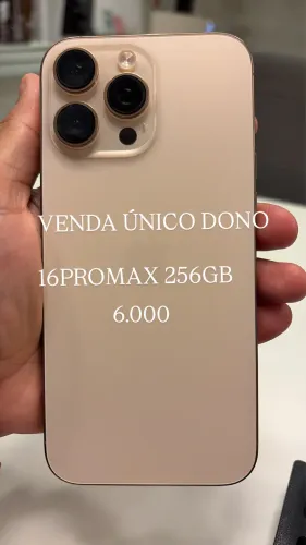16PRO MAX DOURADO 