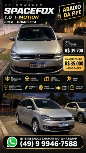 Volkswagen Spacefox Trend I Motion 1.6 T. Flex 8V 2014