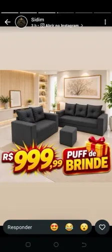 CONJUNTO SOFA 2X3 LUG LIZ