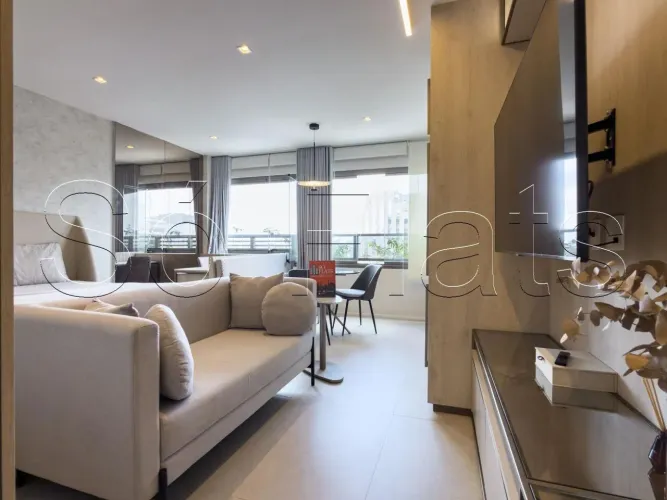 Residencial DSG Itaim disponível para locação com 30m², 1 dormitório ao lado da Av. Santo