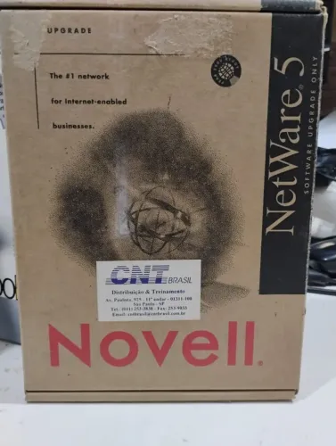 Netware 5 novell. Antigo. Não é Windows 95, Windows 98. 
