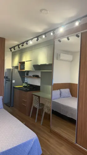 Apartamento studio mobiliado a venda na Pituba
