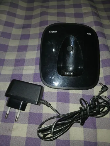 Base Carregadora Gigaset A390 + Fonte Original (Peça de Reposição)