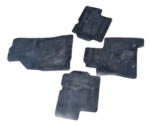Kit Tapete Traseira Renault Logan 2008 2012 Preto