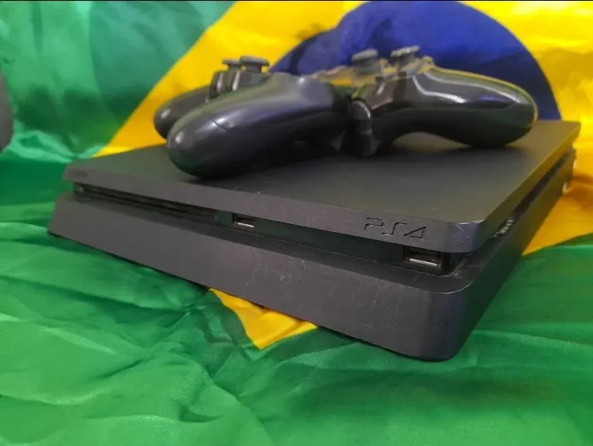 Ps4 1 controle e jogos