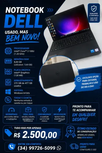 Vendo notebook Dell