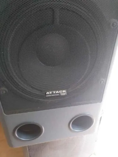 Subwoofer ATTACK ativo + passivo