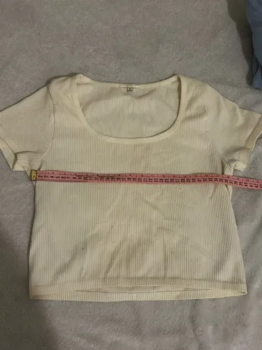 Cropped branco tamanho G