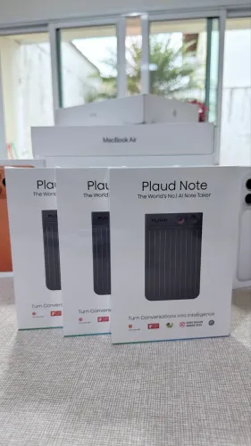 Gravador de Voz Plaud Note 64 GB com Chatgpt