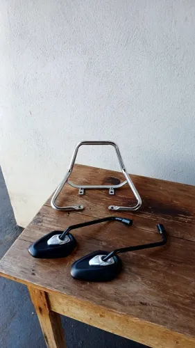 vendo alça da 160 alta e retrovisor da tiger 1200 rebaixado
