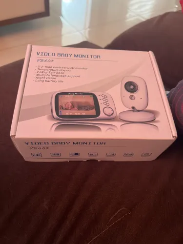 Babá Eletrônica Vb603 Câmera Wi-fi Com Áudio E Visão Noturna Branco