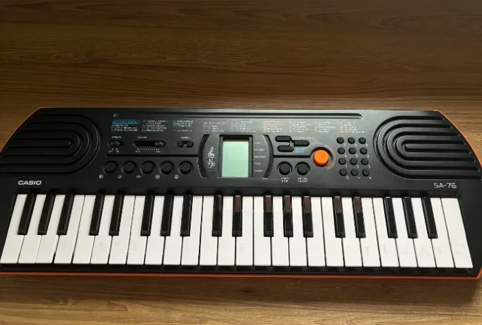teclado casio SA-76 perfeito estado