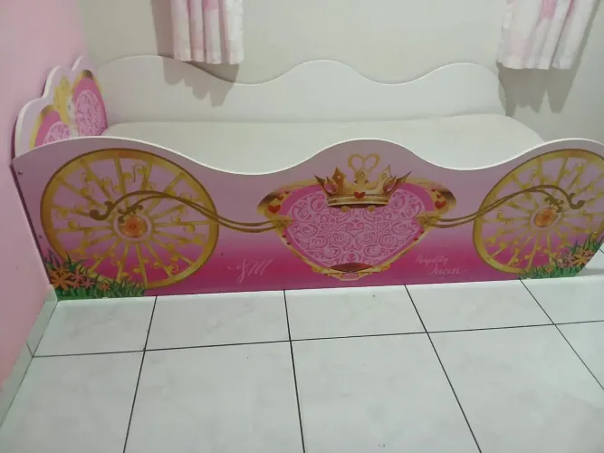 Cama infantil carruagem