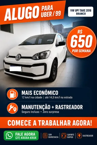 Volkswagen Up! Take 1.0 Total Flex 12V 5P 2018