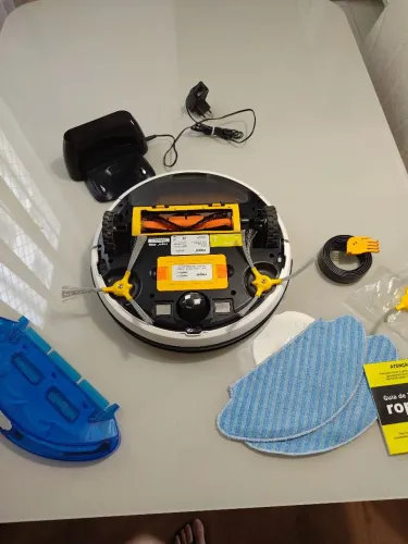 Robô Aspirador ROPO Smart Pet completo
