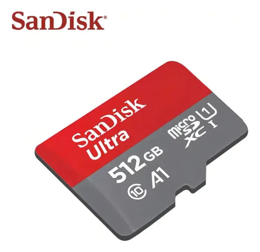 Cartão De Memória Micro Sdxc Sandisk Ultra 512gb ORIGINAL <br>