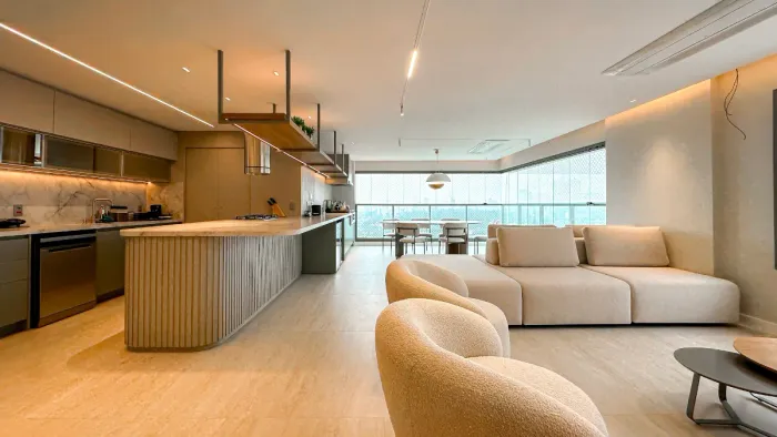 Apartamento para venda em Campo Belo com 3 quartos, sendo 3 suítes, 131m²