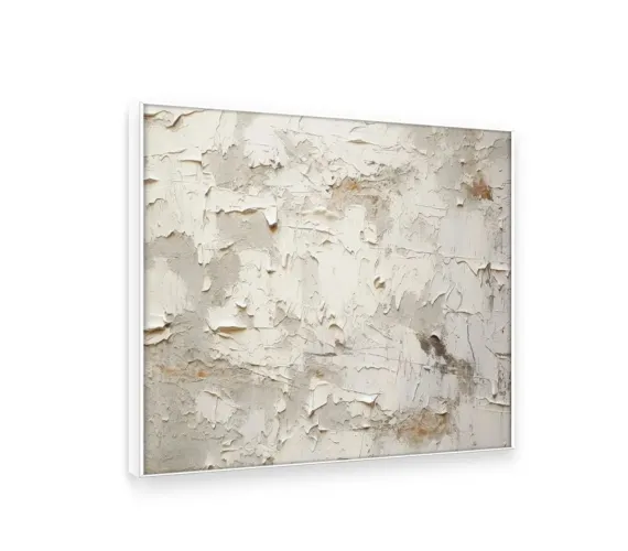Quadro Abstrato e minimalista com moldura e vidro