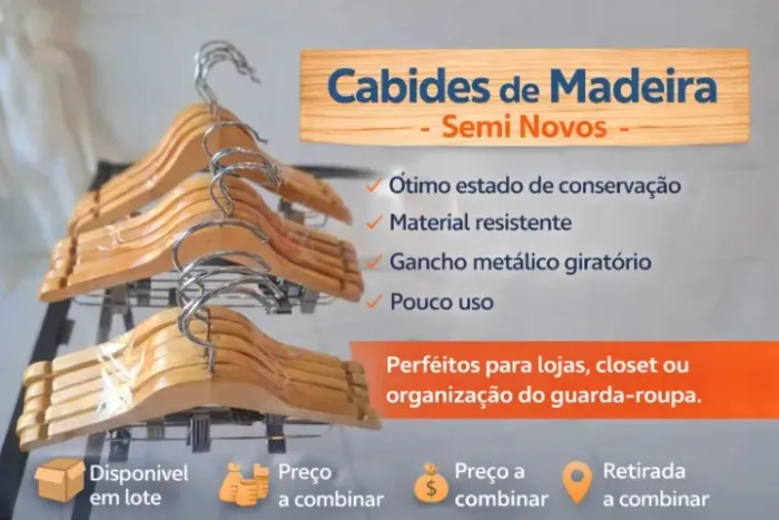 CABIDES DE MADEIRA SEMI NOVOS-OTIMO ESTADO