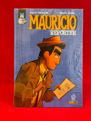 Graphic MSP Mauricio Repórter - Capa Dura Azul