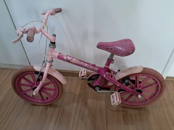 Bicicleta Caloi da barbie aro 16