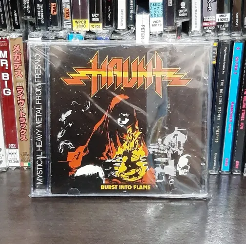 Cd Haunt - Burst into Flame - Importado
