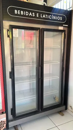 Freezer 2 portas aceito cartão