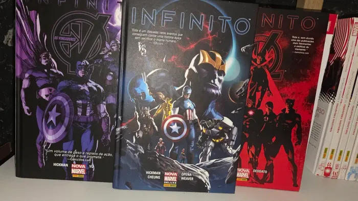 Vingadores pré e Infinito de Jonathan Hickman