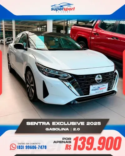 Nissan Sentra Exclusive 2.0 16V Aut. 2025
