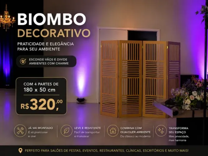Biombo Veneziana