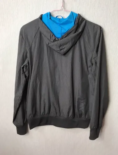 Jaqueta Adidas Blue And Black Corta Vento - Usado