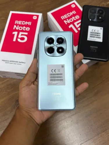 CELULAR REDMI NOTE 15 6RAM 128GB NOVO LACRADO.