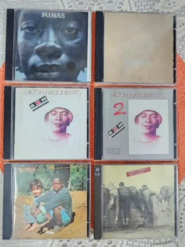 6 CDs DE MILTON NASCIMENTO