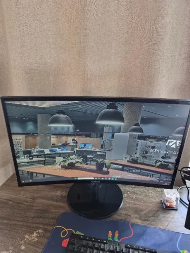 Monitor Samsung Curvo 27" Full HD CF390 | HDMI | FreeSync | Excelente Estado