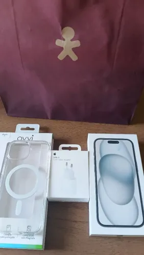 Iphone 15 256 GB cor preta