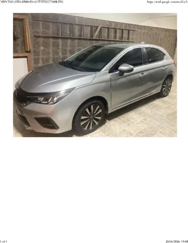 Honda City Hatchback EXL 1.5 Flex 16V Aut. 2025