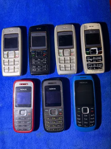 Lote celulares antigos Nokias raridades 