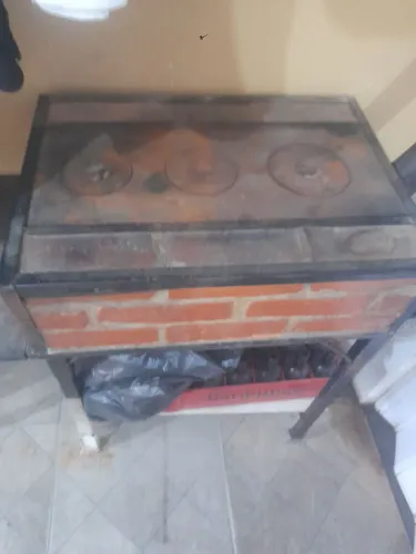 Fogão a lenha portatil