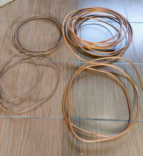 Oportunidade!! Tubos de Cobre Panqueca 1/2" e 1/4" (15 Metros) Novos