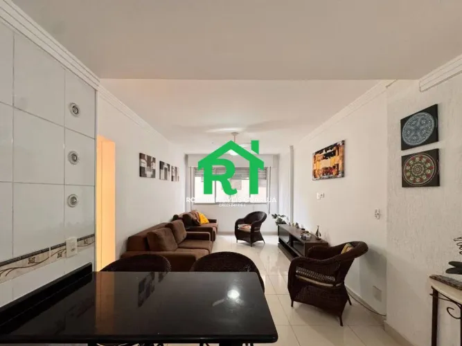 Apartamento beira mar com 2 Quartos (1 Suíte) à venda em Pitangueiras, Guarujá