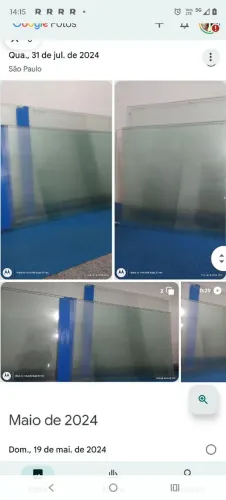 5 vidros temperado com acabamento para escritório, loja de comércio e etcetera