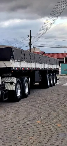 Carreta bobineira porta container