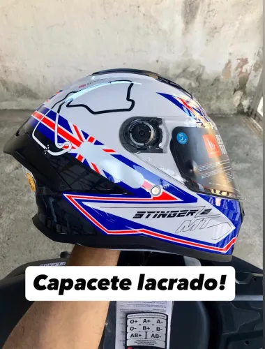 Capacete MT Helmets lacrado!