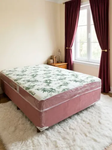 Cama box casal de espuma alta confortável 450$ entrega grátis