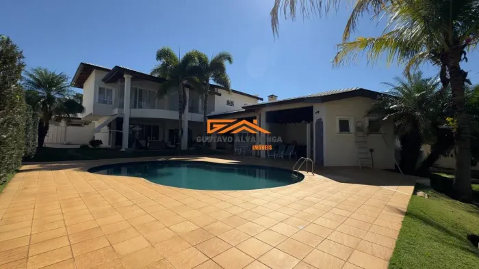 Casa com 6 Suítes para alugar, 560 m² por R$ 30.400/mês - Alphaville - Campinas/SP