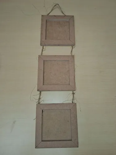 quadrinhos de MDF sem pintura