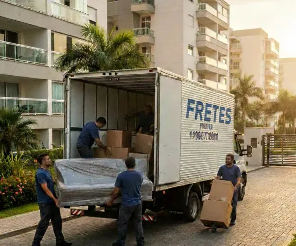 Mudança fretes carretos viagens precinho